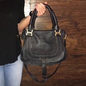 Chloe Marcie Leather Satchel